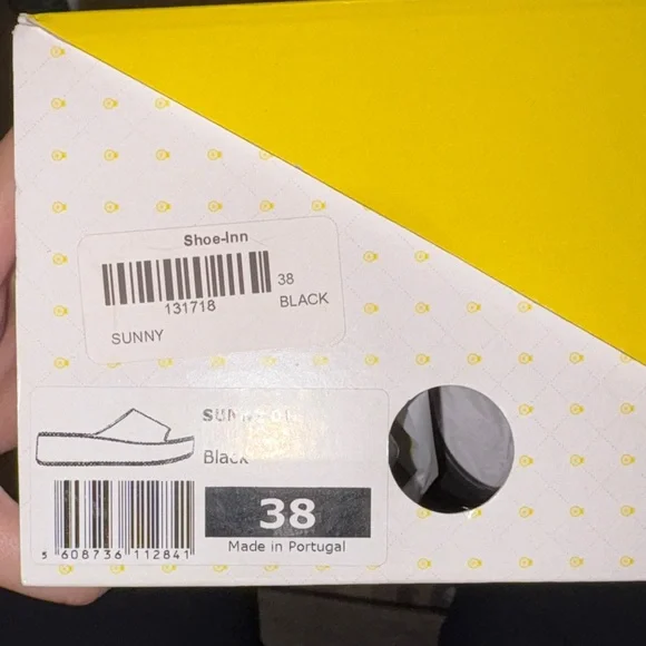 Lemon Jelly Black Women's Sandals - Picture 4 of 4